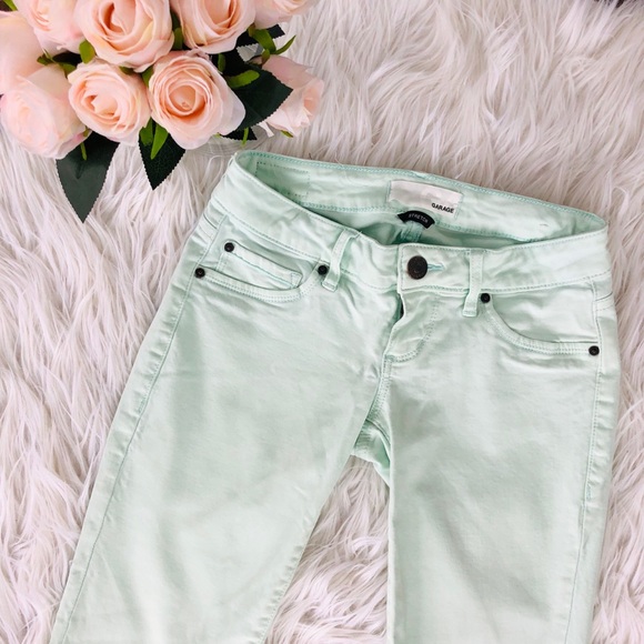 Mint denim pants - Picture 2 of 4